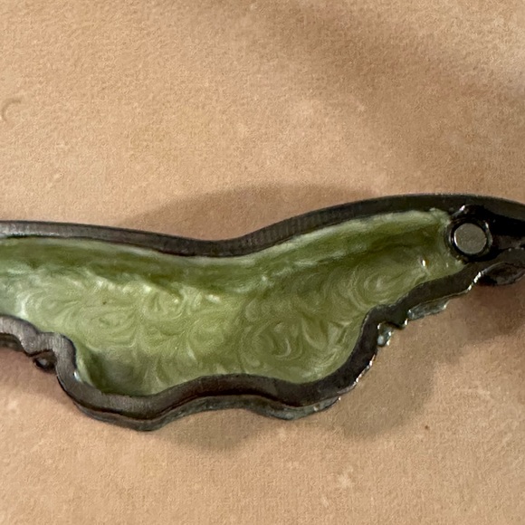 Vintage Butterfly Brooch/Trinket Box - Picture 6 of 10